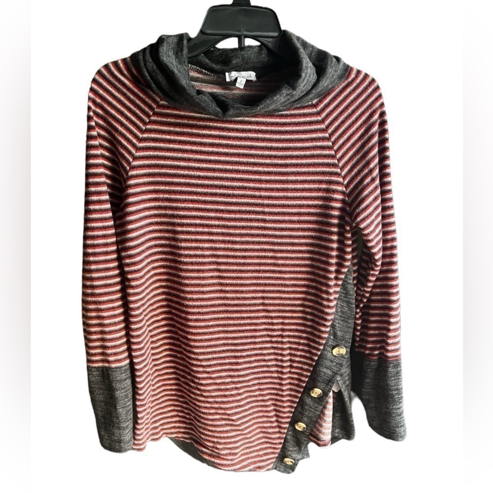 White Birch Women’s Cowl Neck Pullover Sweater